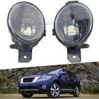 2 Pieces LED Fog Light For Nissan Pathfinder R52 2013 2014 2015 2016 Car Front Bumper Fog Lamp H11 12V