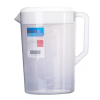 Water Pitcher Jug Beverage Pitchers Cold Tea Containers Carafe Kettle Juice Sangria Lemonade Plastic Drinks Fridge Iced Drink