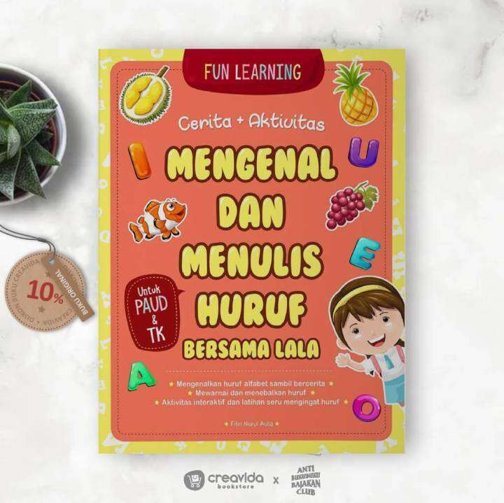 Buku Anak Fun Learning Mengenal Dan Menulis Huruf Bersama Lala | Lazada ...