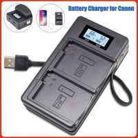 Multifunctional LP-E6 LP-E6N Battery Charger With LCD Display For Canon EOS 5D, 5D Mark II III IV, 5DS R, 6D, 7DS, 80D, 70D, 60D