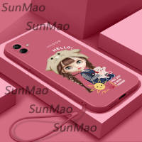 เคสโทรศัพท์ Samsung A04E ซิลิโคนอ่อนนุ่มปกหมวกออกแบบปกสำหรับสาว