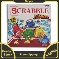 Scrabble Junior Board Game For Family Party Game Parent-child Ages 6+ 2+ Paly Kid Toy Gift