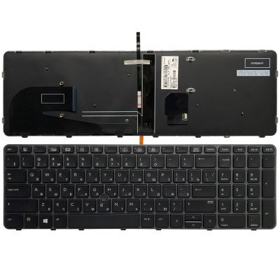 Backlit คีย์บอร์ดแล็ปท็อปใหม่ N สำหรับ HP Elitebook 850 G3 Zbook 15U G3 822578-251 6037B0116522