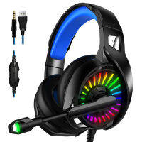 PS4 Gaming Headphones 4D Stereo RGB Marquee Earphones Headset with Microphone for New Xbox OneLaptopComputer Tablet Gamer