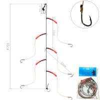 Hooks Hooks 5 Lure Lures Rigs [hot]KMRESA with Fishing High Hooks Carbon Fishing Pesca Steel String 5#-14# Swivel Small