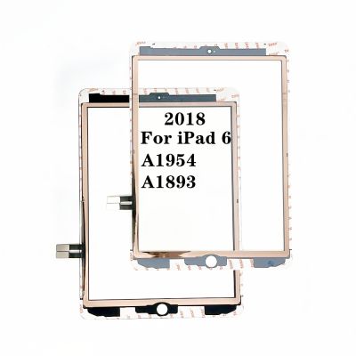 ┋♟▲ Original Touch Screen for iPad 6 2018 A1893 A1954 Touch Screen Front Glass Digitizer Display Screen Panel Replace