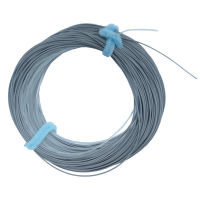 Atitik 100ft ลอยระดับกลาง Fly Fishing Line Tropical น้ำเค็ม Bonefish Fly Line สีเทา Cear สี