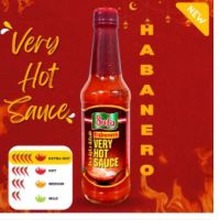 ซอสพริก​ ซอสเผ็ดHABANERO VERY HOT SAUCE صلصة هابانيرو حارة جدا พริกอาบาเนโร 98ml. (SAFA)