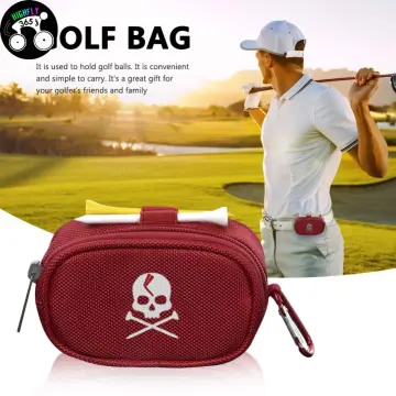 Dropship Golf Ball Bag Pouch Holder Organizer Case For Men And Women; Golft  Accessories to Sell Online at a Lower Price