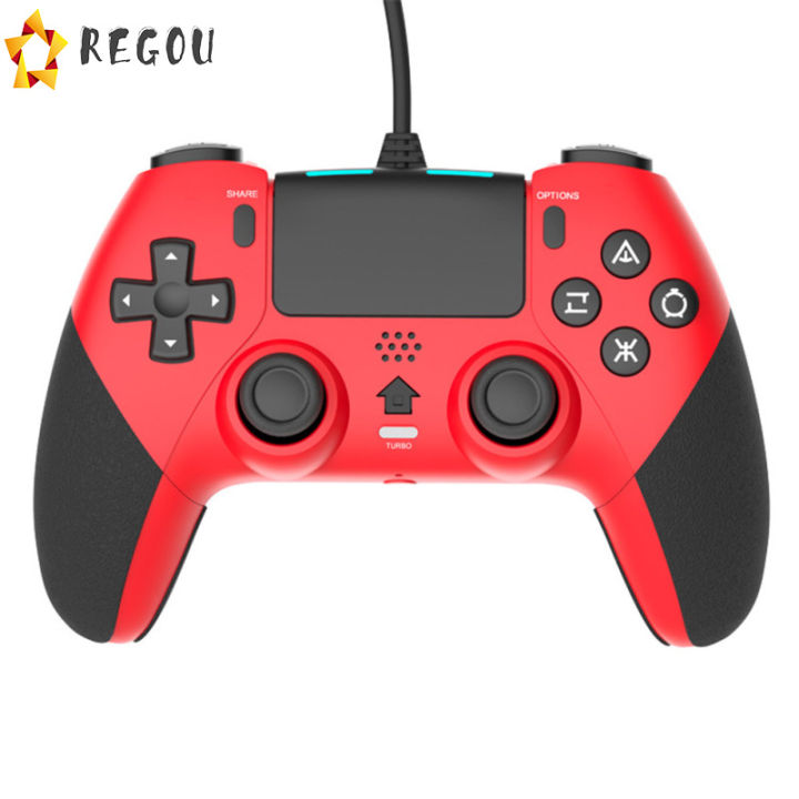 usb-wire-control-gamepad-controller-ใช้งานร่วมกับ-ps4จอยสติ๊ก-gamepads-พร้อมฟังก์ชั่นการสั่นสะเทือน6แกน