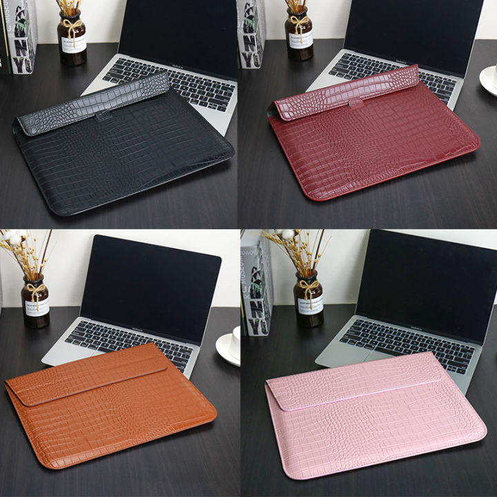 Pu Leather Laptop Sleeve with stand bag For 2021 2020 2022 2023 MacBook Air  M1 M2 Pro 13 15 14 16 A2337 A2289 A2441 A2338 M1 Notebook Protective Case  Bag For Lenovo ASUS Dell HP (11 13 Inch/ 15 inch ) | Lazada PH