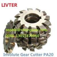 M1 M1.25 M1.5 M1.75 M2 M2.25 M2.5 M2.75 M3 โมดูลัส PA20 องศา NO.1-NO.8 8pcs/set HSS Gear Milling cutter จัดส่งฟรี