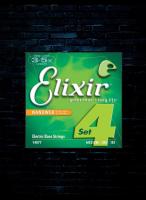 ELIXIRสายกีต้าร์ เบส4สายElixir Nano Nickel Light Medium ,045-,105(14077)