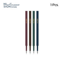 Nusign ไส้ปากกาเจล 1 แท่ง ไส้ปากกา แบบกด 0.5mm สีดำ ปากกาเจล เครื่องเขียน Pen refill