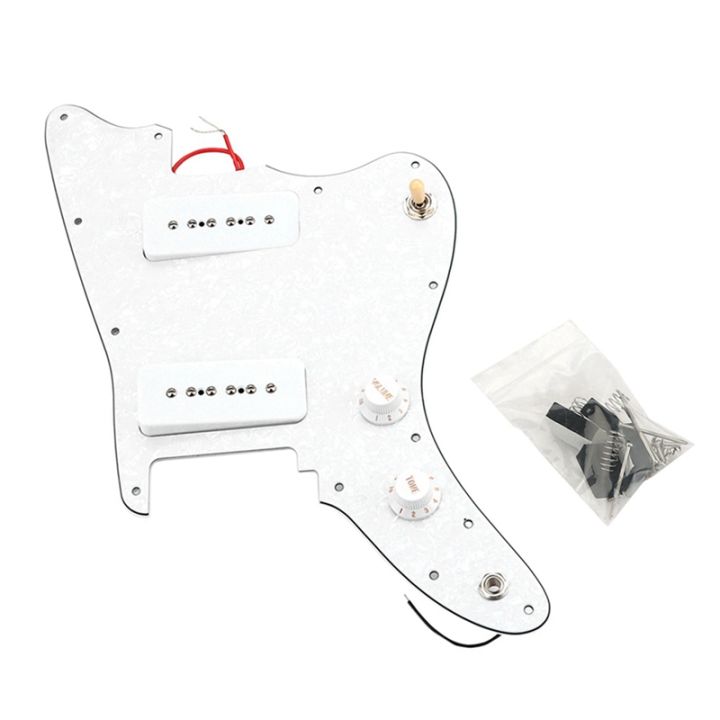 For Japan Jazzmaster Guitar Pickguard With P90 Electric Guitar Pickup 