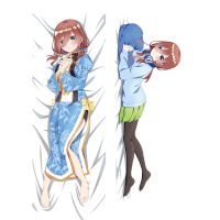 ปลอกหมอนอิง ลาย The Quintuplets Beauty Nakano Miku Dakimakura ขนาด 60x180 ซม. สําหรับห้องนอน