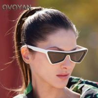 OVOYAN Cateye Y2K Sunglasses Women 2023 Brand Designer Glasses For Women/Man Vintage Eyewear Women Lents De Sol Mujer UV400