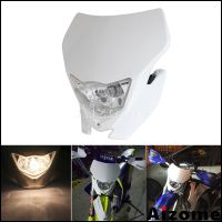 Motorcycle Off Road H4 Headlight For Yamaha Honda WR 450 250 YZ TTR Enduro Supermoto Dirt Bike Motocross Headlight Fairing