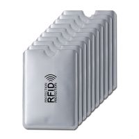 ✤◄ Anti Rfid Wallet Blocking Reader Lock Bank Card Holder Id Bank Card Case Protection Metal Credit Card Holder Aluminium