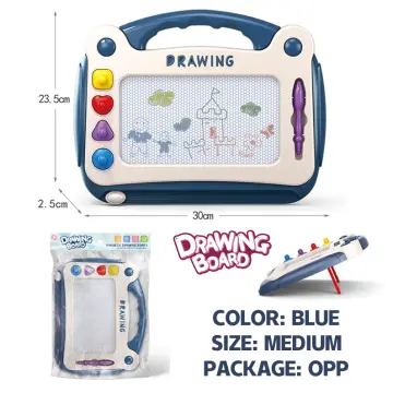 Mini Magnetic Drawing Board Portable Erasable Colorful Writing Pad