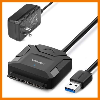 HOT!!ลดราคา UGREEN USB 3.0 to SATA 22 Pin Converter Adapter Cable for 2.5" 3.5" HDD SSD UASP ( 20636,20231) ##ที่ชาร์จ แท็บเล็ต ไร้สาย เสียง หูฟัง เคส Airpodss ลำโพง Wireless Bluetooth โทรศัพท์ USB ปลั๊ก เมาท์ HDMI สายคอมพิวเตอร์