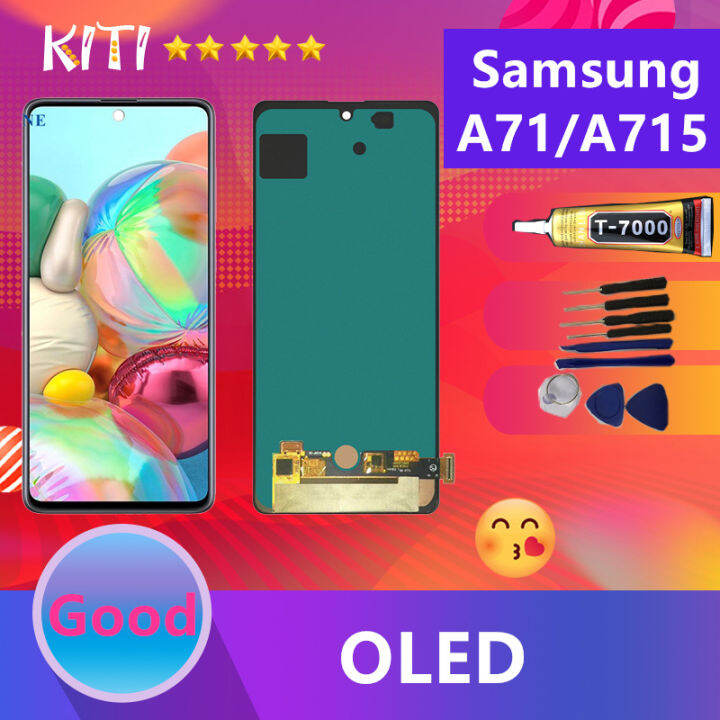 For samsung A71 LCD Display จอ + ทัช Samsung galaxy A71/A715 (ปรับแสง ...