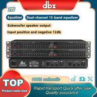 DBX EQ 215 อีควอไลเซอร์ อีควอไลเซอร์อิเล็กทรอนิกส์ โปรเซสเซอร์เสียง การแสดงบนเวที การประชุม, ลดเสียงรบกวนเบสหนัก 1U equalizer