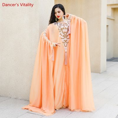 hot【DT】 Belly Performance Costume Robe Hair Khaleegy Haligi Competition Uniform Clothing