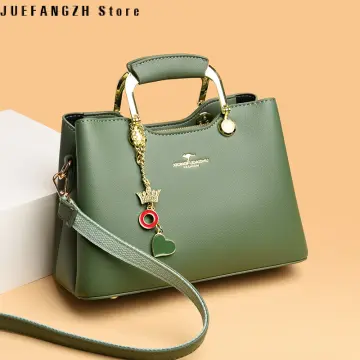 Rose Kangaroo Fashion Brand Women's Bag Handheld Crossbody Multi Functional  Mom's Bag Autumn and Winter Large Capacity Bag