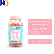 Kẹo kích thích mọc tóc Hairburst Chewable Hair Vitamins hộp 60 viên thumbnail