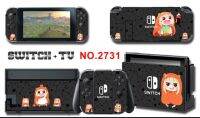 สติกเกอร์ป้องกันผิวไวนิล Himouto Umaru-Chan สำหรับ Nintendo Switch NS คอนโซล + ตัวควบคุม + ขาตั้ง