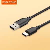 Cabletime USB C Cable for Oneplus 5 USB Cable to Type C Fast Charge Cable for Samsung S9 Huawei P10 Nintendo C143 Wall Chargers