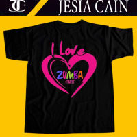 2023 NEWI Love Zumba Dance Heart Print Female T Shirt Women Clothes Funny Letter Graphic Tshirt Femme