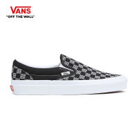 VANS CLASSIC SLIP-ON 98 DX - CHECKER CHECK BLACK รองเท้า ผ้าใบ VANS ชาย หญิง