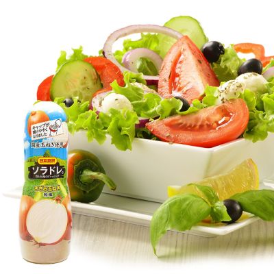 นิฮอน ชอคเค็น น้ำสลัดรสหัวหอมญี่ปุ่น ขนาด 300 มล. (สินค้านำเข้าจากญี่ปุ่น) - Nihon Shokken Onion Japanese Salad Dressing GREENHOME ส่งทุกวัน