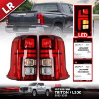 * ของแท้ * ไฟท้าย LED รุ่น มิตซูบิชิ ไทรทัน MITSUBISHI TRITON ปี 2023 - 2024 สีแดง รวมชุดหลอดไฟ และสายไฟ