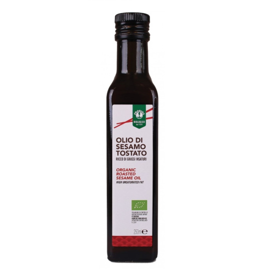 Dầu mè hữu cơ organic life probios 250ml nguyên chất ép lạnh dinh dưỡng - ảnh sản phẩm 1