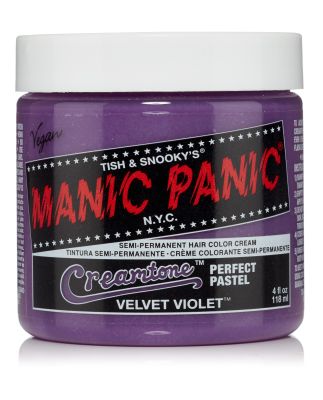 MANIC PANIC (แมนิค แพนิค) CLASSIC CREAM SEMI PERMANENT HAIR COLOR CREAM - PASTEL - VIOLET - VELVET VIOLET