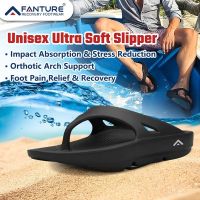 COD ■▤✓ The Outline Shop27dgsd6gfd Ultra Soft Thong Foot Pain Relief Arch Support Recovery Slipper Men Flip Flops