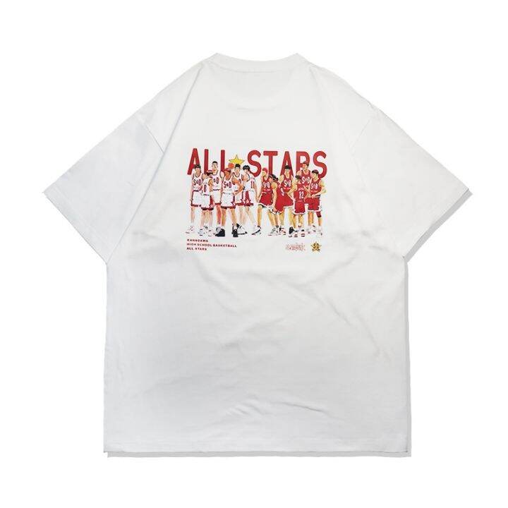 ข้อเสนอพิเศษ-tshirt-เสื้อยืดคอกลม-พิมพ์ลายการ์ตูน-slam-dunk-แฟชั่นฤดูร้อน-2022-s-5xl-s-5xl