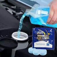 【cw】 1Pcs Car Effervescent Tablets Windshield Cleaner Windscreen Cleaning Tabet Washer Toilet Window