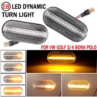 Side Marker Light Dynamic LED Turn Signal Flashing Indicator Blinker For SEAT Ibiza 6L Cordoba Toledo Leon 1M For Skoda Octavia