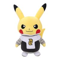 Genuine Pokemon Pikachu Transform Mischievous Plush Toys Cute Japan Anime Elf Plush Cartoon Pikachu Doll Birthday Gift For Kids
