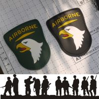 hotx【DT】 WWII US ARMY 101ST AIRBORNE DIVISION PARATROOPER SHOULDER PATCH Screaming Eagles Applique Tongue Repro Badge Uniform