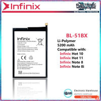(ss 123) แบตเตอรี่ Infinix Hot 10 / Hot 11 / Note 8 / Note 8i BL-51BX Battery 5200mAh
