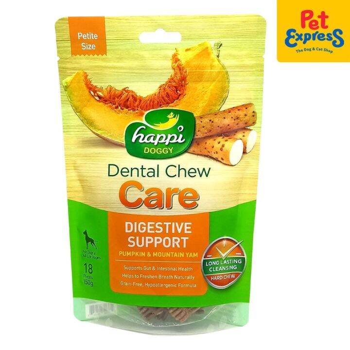 Happi Doggy Pumpkin and Yam Hard Chew Dog Treats 150g Lazada PH