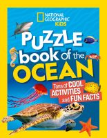 NG KIDS PUZZLE BOOK OF THE OCEAN