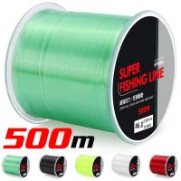 【CC】 500m/546.8yds Monofilament Fluorocarbon Fishing 5-31.5LB Sinking for Freshwater Saltwater