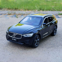 1:32 วอลโว่XC60 ปิดถนนSUVล้อแม็กรถยนต์รุ่นจำลองโลหะรุ่นรถของเล่นตกแต่งเสียงและแสงดึงกลับ