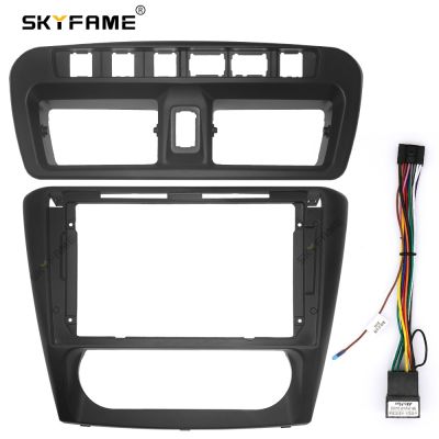 SKYFAME Car Frame Cable For CHANA CHANGAN M80 M60 2014-2019 Android Big Screen Dash Panel Frame Fascia